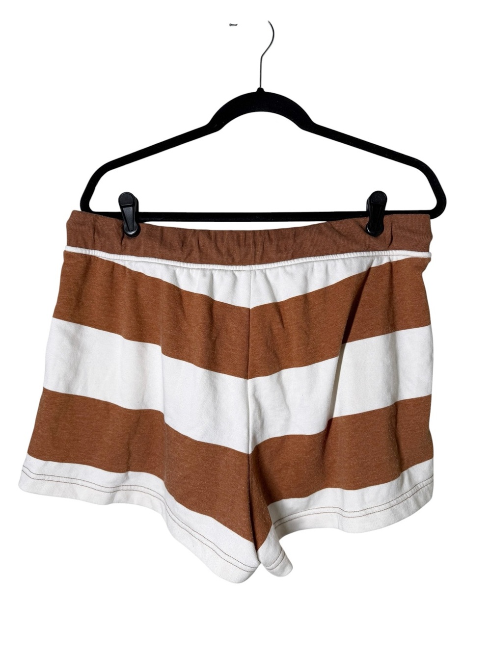 Lou & Grey Rust and White Striped Two-Piece Matched Set Size L - Picture 8 of 8